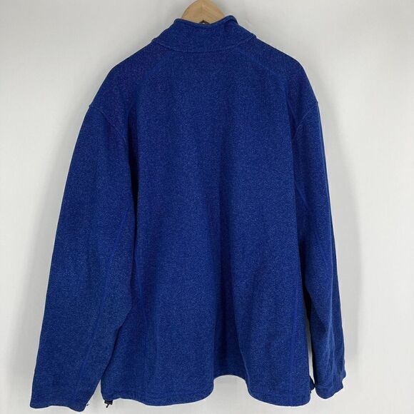 Duluth Trading Jacket Size 2XL Mens Blue Full Zip Outdoor Fleece Coat - Picture 6 of 9